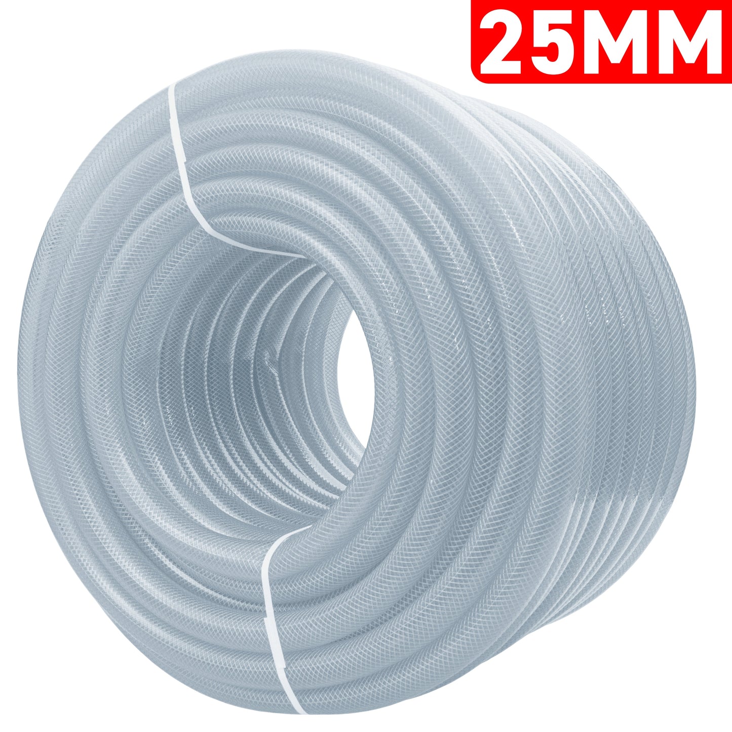 Clear Braided PVC Pipe 25mm*3.5mm-0