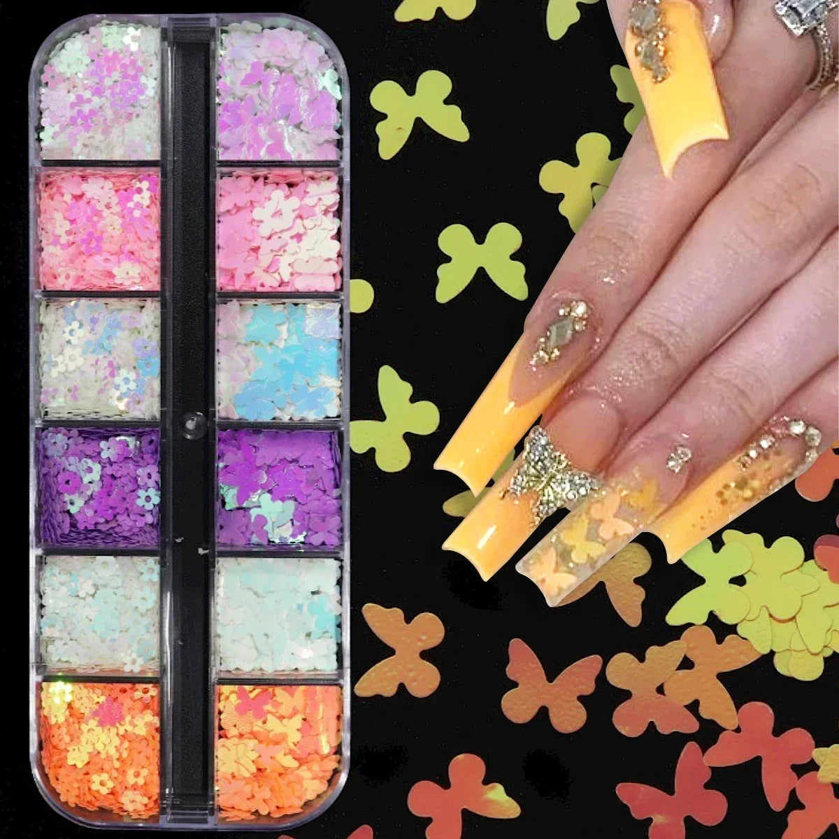 Mermaid Dreams Nail Glitter Flakes-23