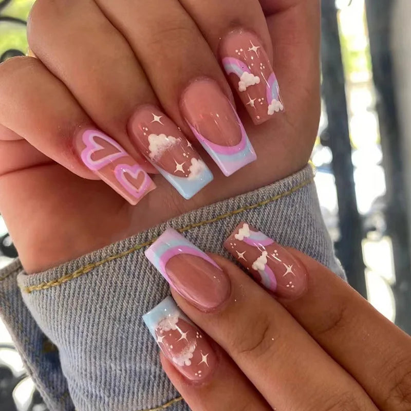 Press-On Nail Art Set-33