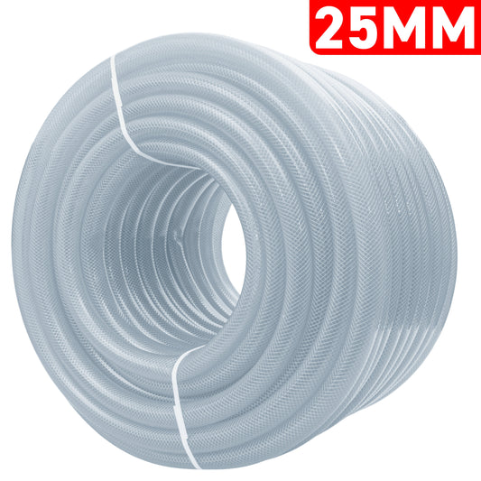 Clear Braided PVC Pipe 25mm*3.5mm-0