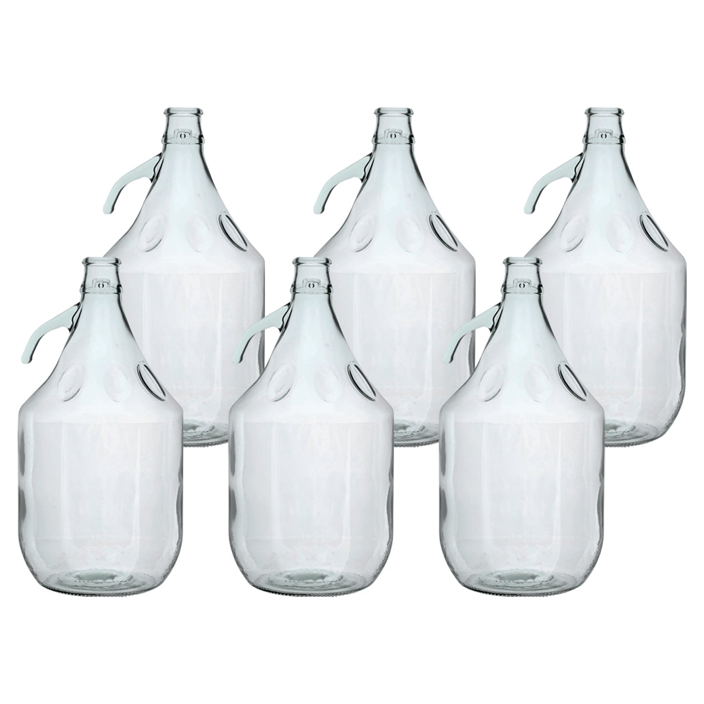 Glass Demijohn 5L 6 Pack Plain-0
