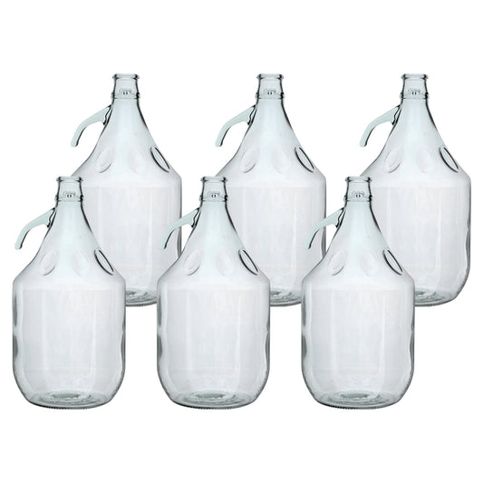 Glass Demijohn 5L 6 Pack Plain-0