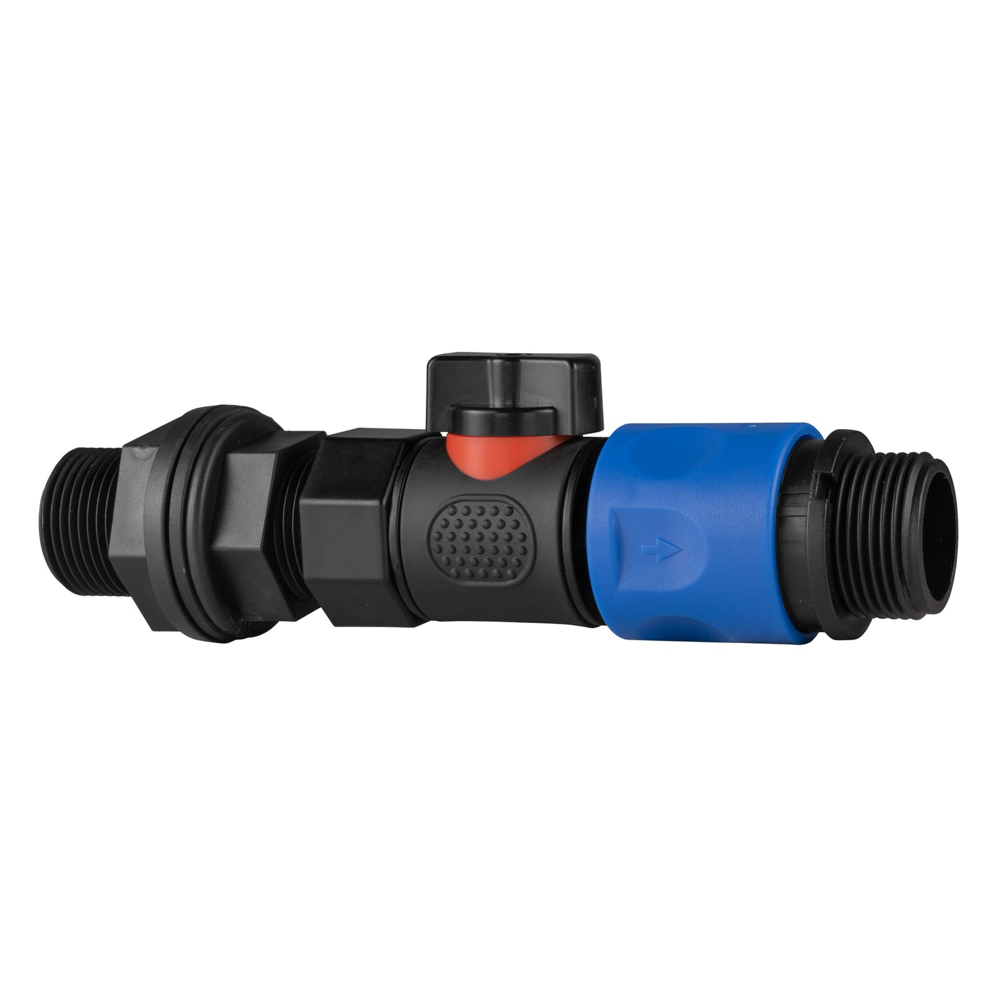 Water Butt Connector 3/4" BSP with BSPF-Quick Connect Valve & Hose Connector 3/4" BSPM-1