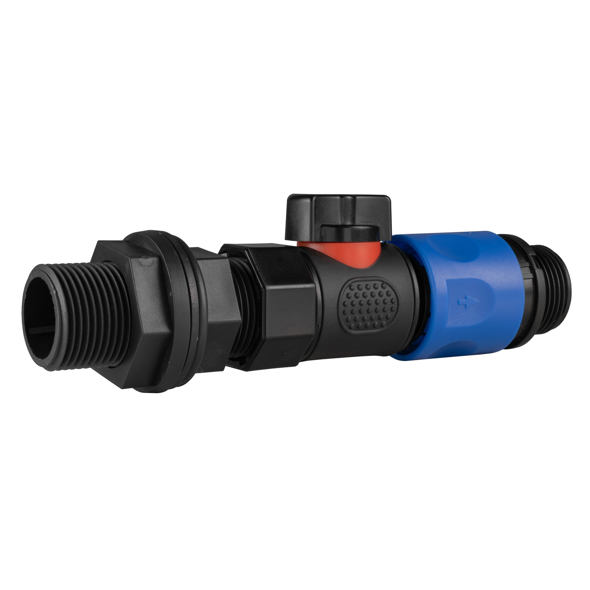 Water Butt Connector 3/4" BSP with BSPF-Quick Connect Valve & Hose Connector 3/4" BSPM-2