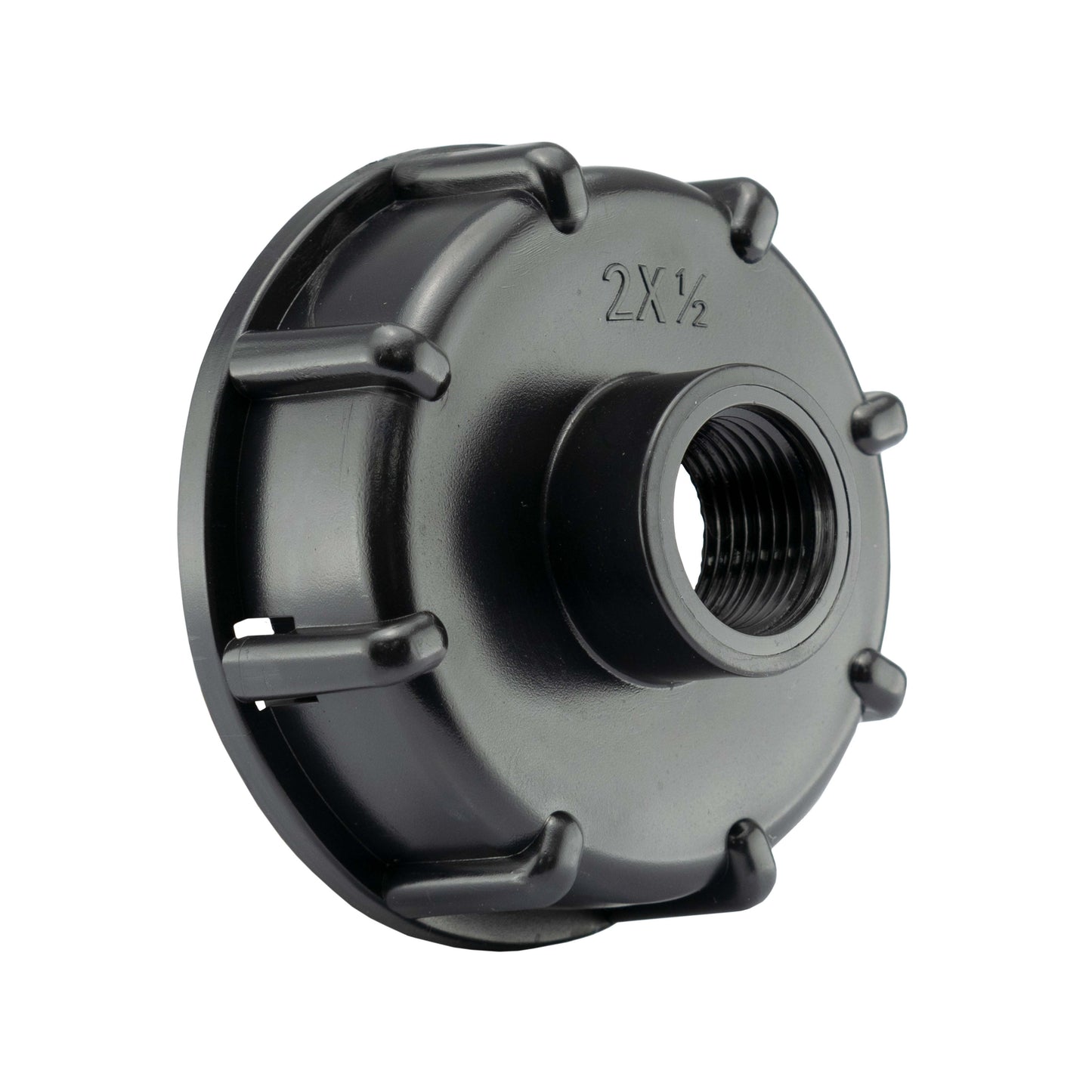 IBC 2” S60X6 Cap with Lever Valve and Brass Compression Straight ½” BSP – 15mm-4