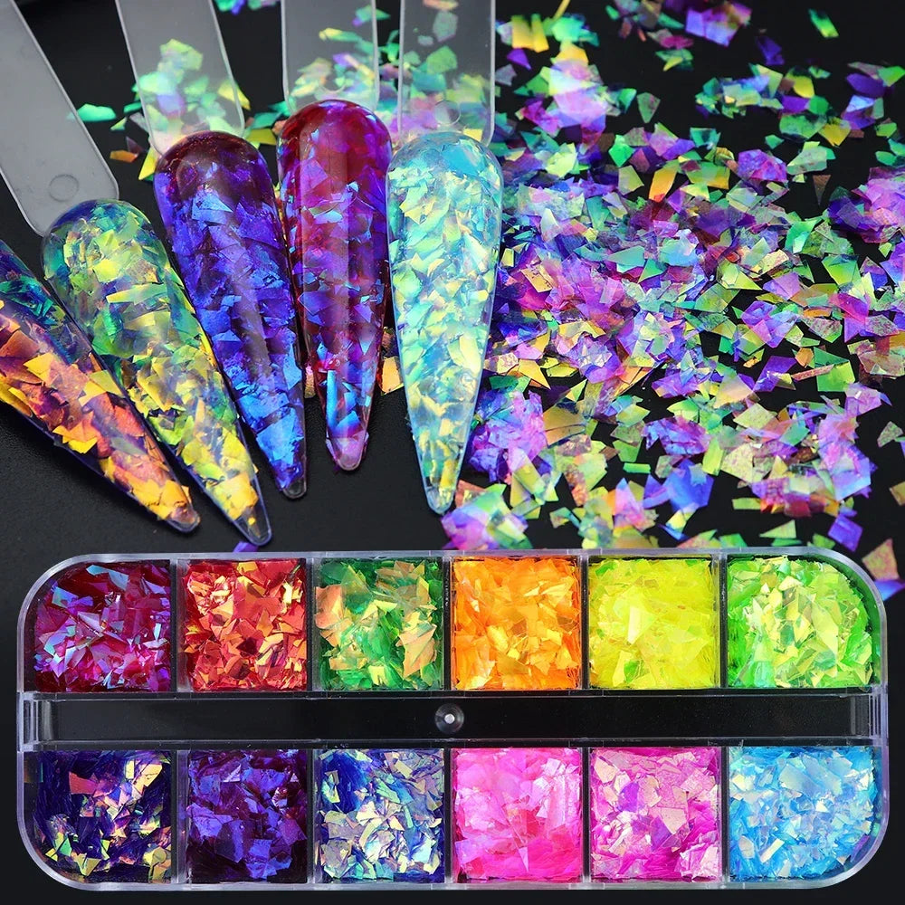 Mermaid Dreams Nail Glitter Flakes-0