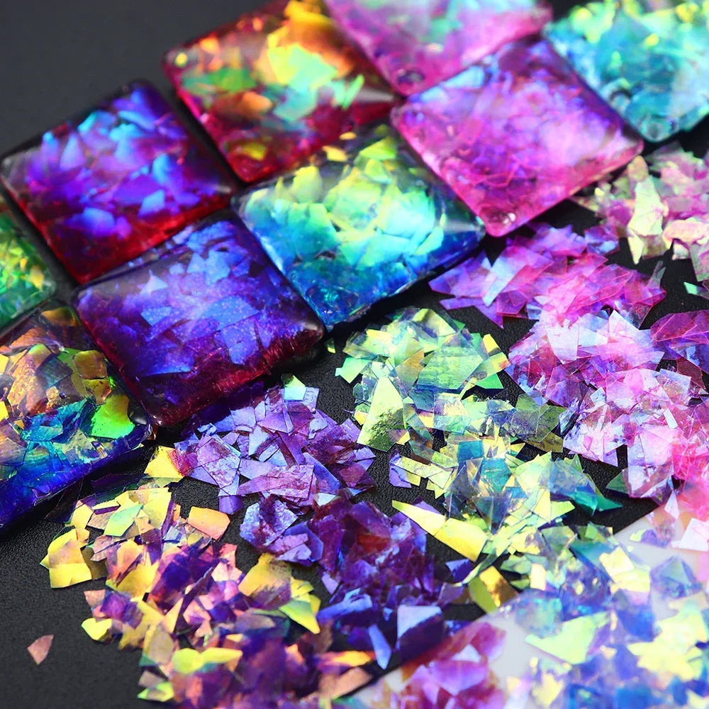 Mermaid Dreams Nail Glitter Flakes-3