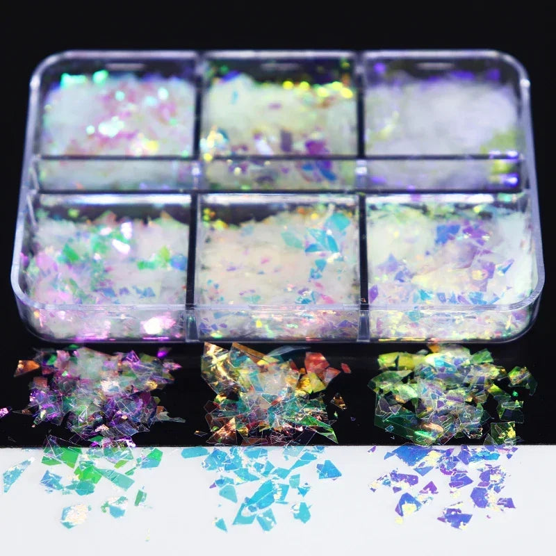 Mermaid Dreams Nail Glitter Flakes-10