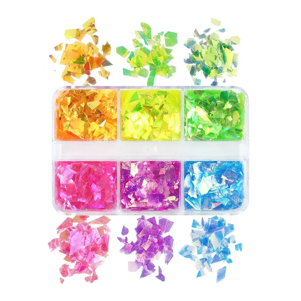 Mermaid Dreams Nail Glitter Flakes-12
