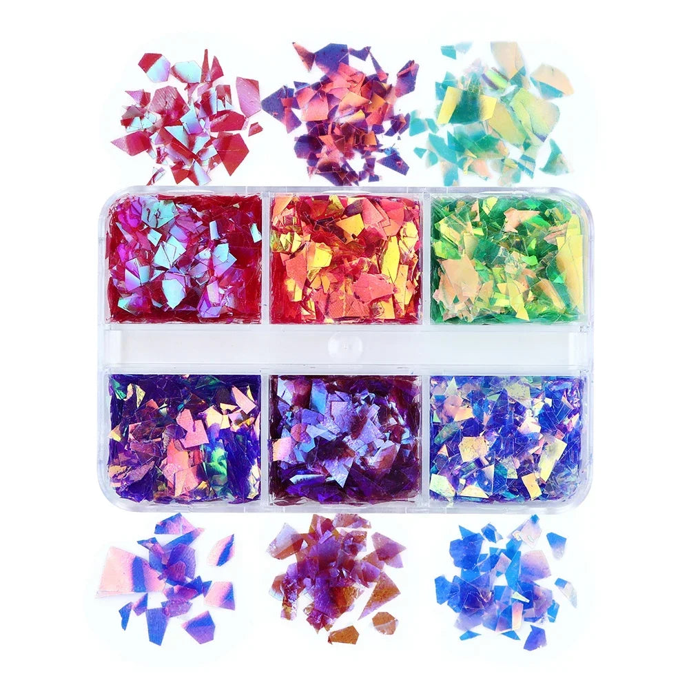 Mermaid Dreams Nail Glitter Flakes-13
