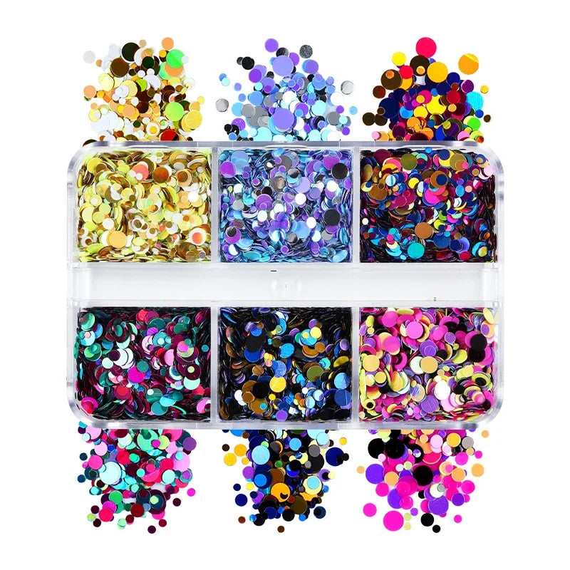 Mermaid Dreams Nail Glitter Flakes-16