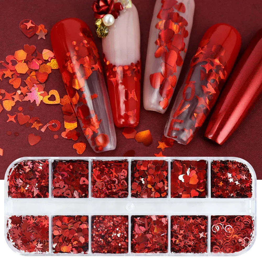 Mermaid Dreams Nail Glitter Flakes-19