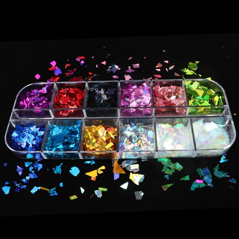 Mermaid Dreams Nail Glitter Flakes-21