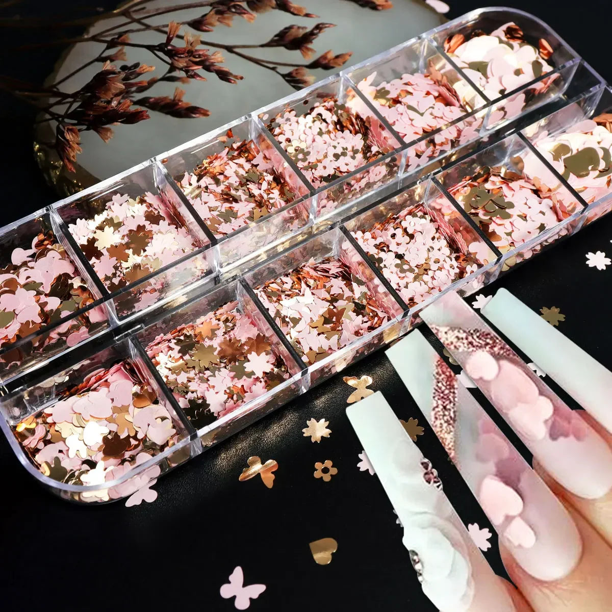 Mermaid Dreams Nail Glitter Flakes-25