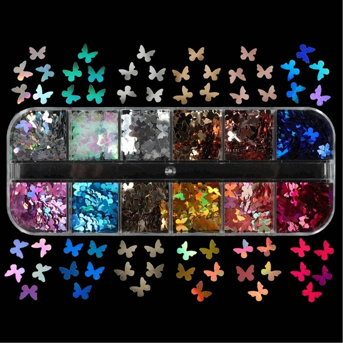 Mermaid Dreams Nail Glitter Flakes-27