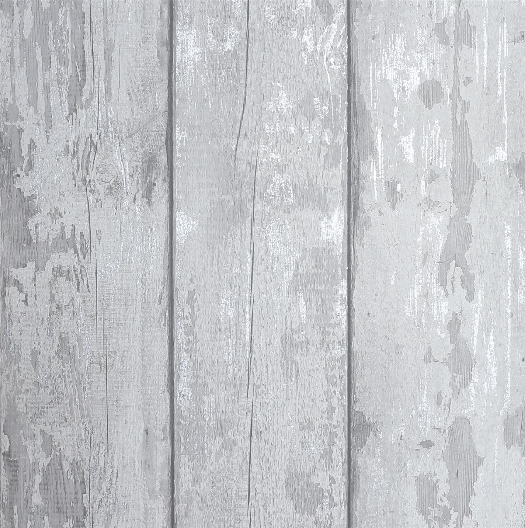 Metallic Washed Wood Grey/Silver sw12-0